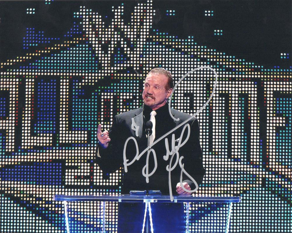 Autographed 8 X 10 DDP Jake's HOF Induction